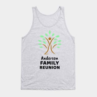 Anderson Family Reunion Design Tank Top